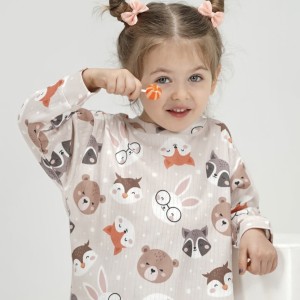 ست بلوز شلوار راحتی ریلی جنگل kids