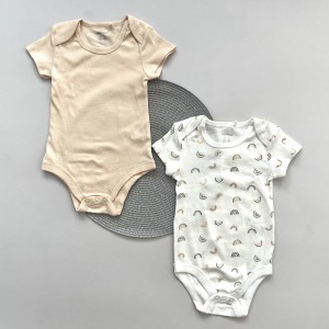 بادی آستین کوتاه وارداتی رنگین کمان Lilly&Dan