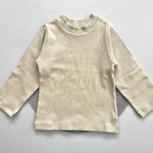 بلوز کبریتی کرمی kids
