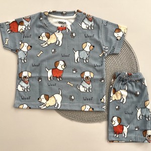 ست تیشرت شلوارک ریلی هاپو kids