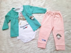 ست 3 تکه طرح دخترک لایت