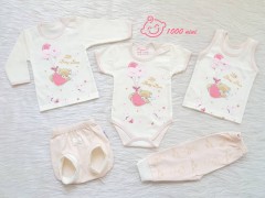 ست 5 تکه طرح خرس خرگوش آرین