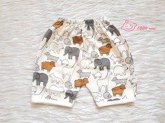شورت پادار طرح حیوانات