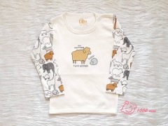 تی شرت آستین بلند طرح حیوانات لایت