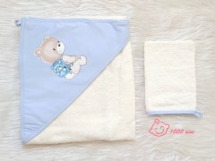 ست حوله و لیف طرح کوله پشتی آرین