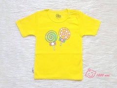 تی شرت آستین کوتاه طرح آبنبات لایت