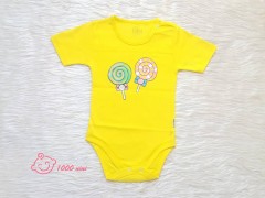 زیردکمه ای آستین کوتاه آبنبات لایت