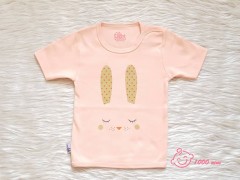 تی شرت آستین کوتاه طرح قلب خرگوش لایت