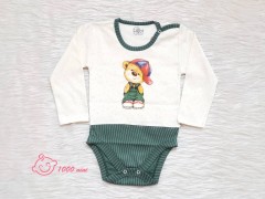 زیردکمه ای آستین بلند خرس کلاه دار لایت