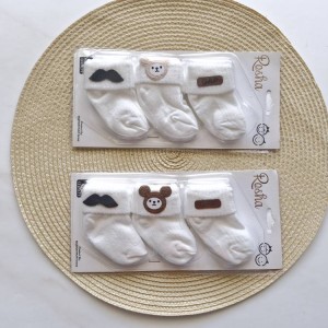 پک سه عددی جوراب نوزادی روشا