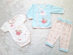 ست 3 تکه طرح خرس خرگوش آرین