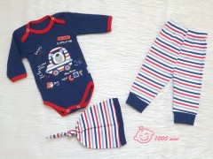 ست 3 تکه طرح خرس ماشین