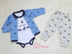 ست 3 تکه طرح سگ