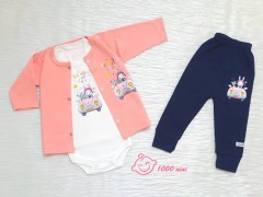 ست 3 تکه طرح خرگوش ماشین