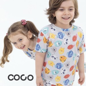 ست تیشرت شلوار راحتی بادکنک حیوانات kids