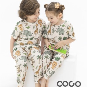 ست تیشرت شلوار راحتی جنگل kids