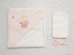 ست حوله و لیف طرح خرس خرگوش آرین