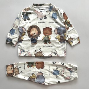 ست بلوز شلوار راحتی قصه های جنگل kids