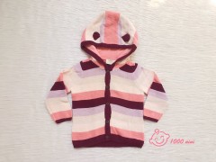 ژاکت کلاه دار رنگارنگ