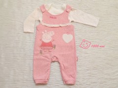 سرهمی 2 تکه گلدوزی طرح خوک