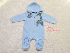 سرهمی دورس گلدوزی زرافه آبی