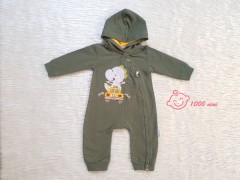 سرهمی دورس کلاهدار سبز طرح دایناسور مهتابیبی