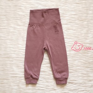 شلوار نخی کمردار لوپیلو