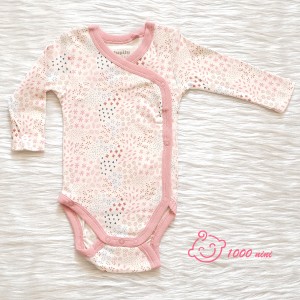 بادی آستین بلند جلودکمه دار نخی لوپیلو