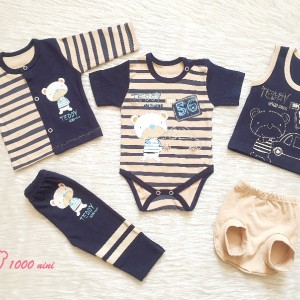 ست 5 تکه طرح تدی راننده برند گود مارک