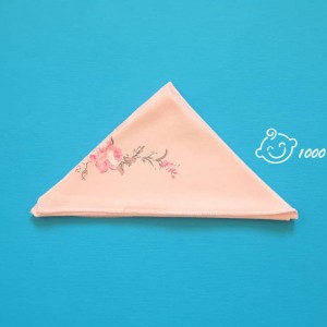 روسری طرح رزگل نیلی