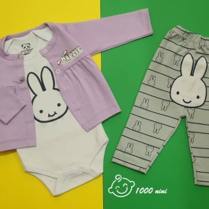 ست 3 تکه طرح خرگوش هومن