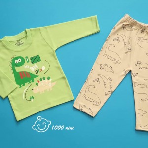 ست 2 تکه طرح دایناسور هومن