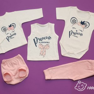 ست 5 تکه طرح موش پرنسس گود مارک 3091