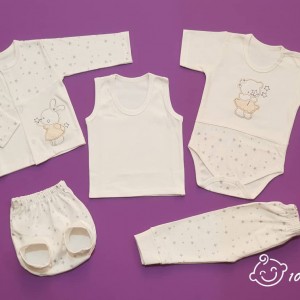 ست 5 تکه طرح خرگوش و ستاره گود مارک