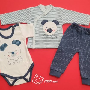 ست 3 تکه طرح پاندا گود مارک 3118