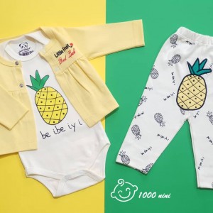 ست 3 تکه طرح آناناس هومن