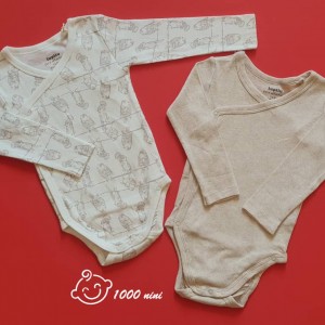 بادی آستین بلند جلودکمه دار نخی لوپیلو کد 02