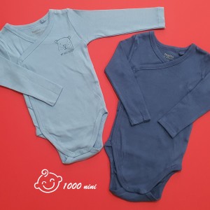 بادی آستین بلند جلودکمه دار نخی لوپیلو کد 01