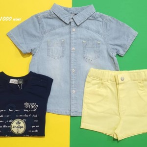 ست 3 تکه پسرانه ایندیگو 19753