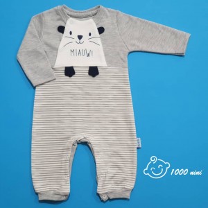 سرهمی پسرانه طرح صورت گربه مهتابیبی 3476