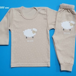 ست 2 تکه طرح بره بانمک آرین