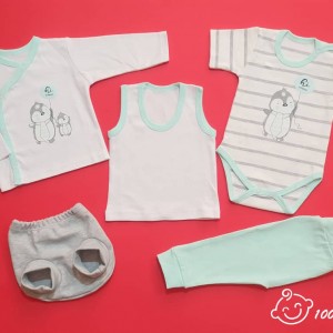 ست 5 تکه طرح پنگوئن گود مارک 3164