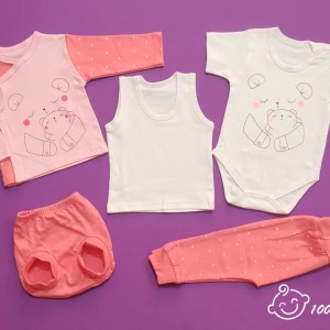 ست 5 تکه طرح خرس مادر گود مارک 3165