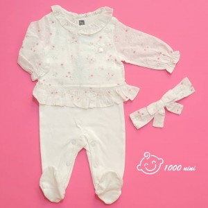 سرهمی گلدار دخترانه ایندیگو 19704