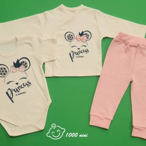 ست 3 تکه طرح موش پرنسس گود مارک 630