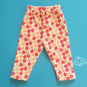 شلوار طرح گلبرگ لوپتو