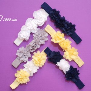 تل 3 گل پارچه ای ماوی