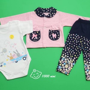 ست 3 تکه طرح خرگوش و قایق گود مارک 200