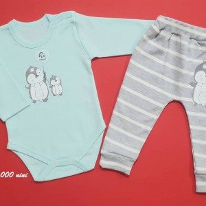 ست 2 تکه طرح پنگوئن گود مارک 3164