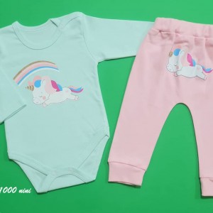 ست 2 تکه طرح یونیکورن گود مارک 3150